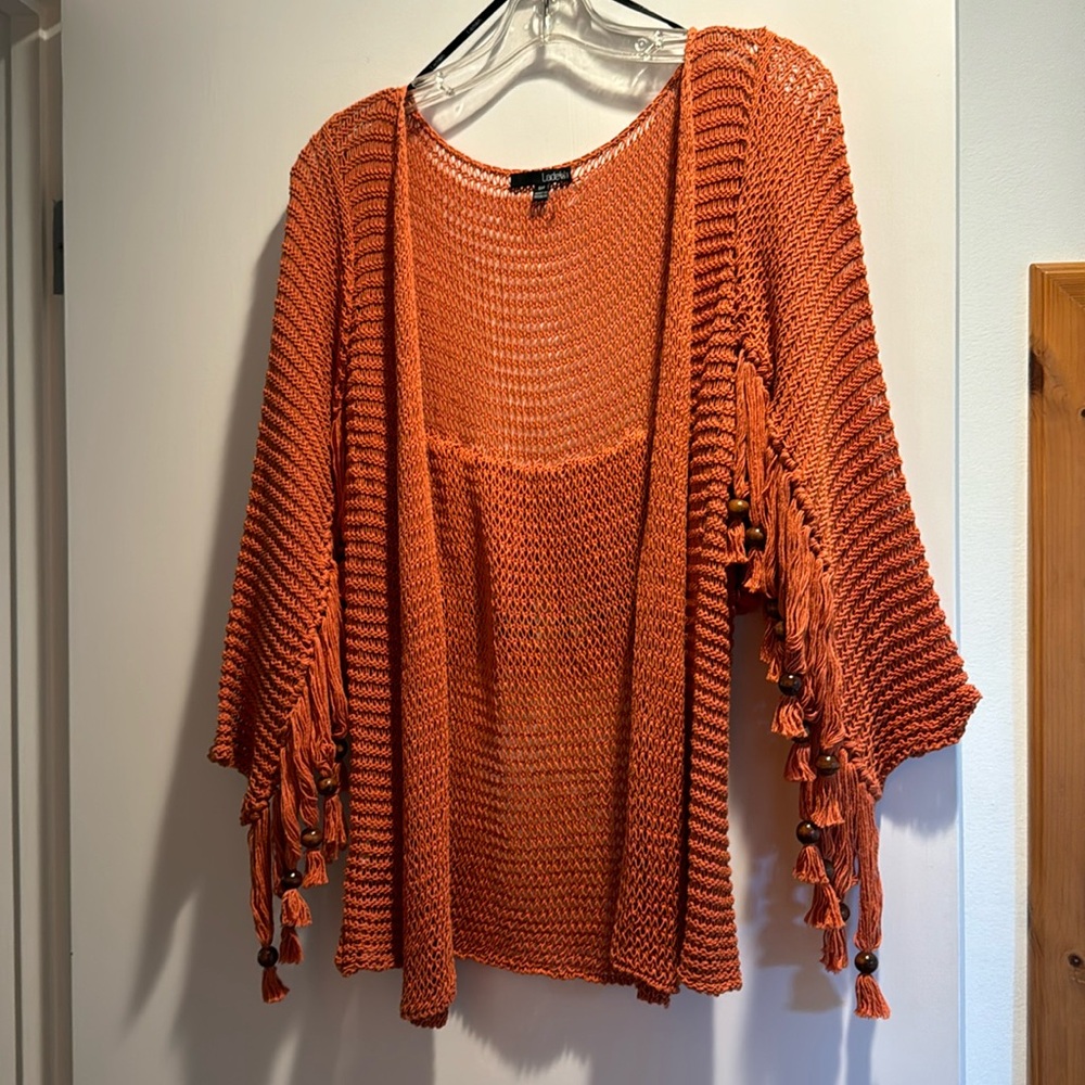 Fringe sweater